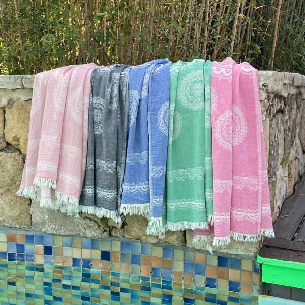 Hamamdoek Bohemia Blue