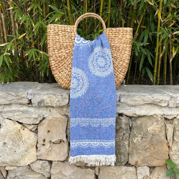 Hamamdoek Bohemia Blue
