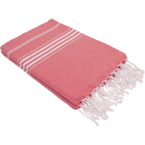 Hamamdoek saunadoek Ottomania extra lang  Steenrood