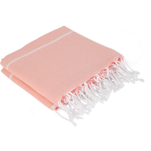 Hamamdoek saunadoek Ottomania standaard Donker Perzik