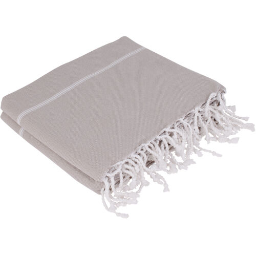 Hamamdoek saunadoek Ottomania standaard Grijs - Beige