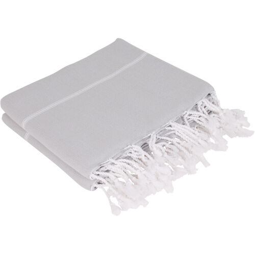 Hamamdoek saunadoek Ottomania standaard Licht Grijs