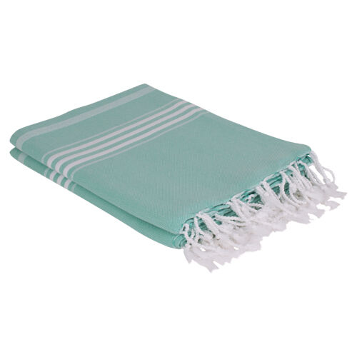 Hamamdoek saunadoek Ottomania extra lang  Donker Zeegroen