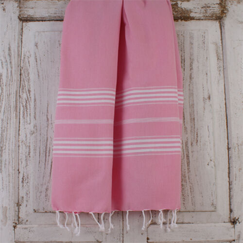 Hamamdoek saunadoek Ottomania extra lang  Sorbet Roze