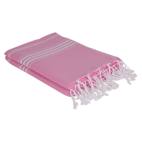 Hamamdoek saunadoek Ottomania extra lang  Sorbet Roze