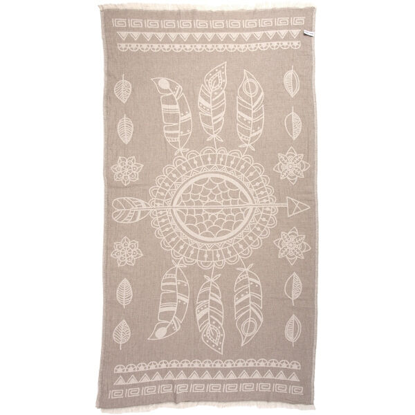 Hamamdoek saunadoek Dreamcatcher Beige