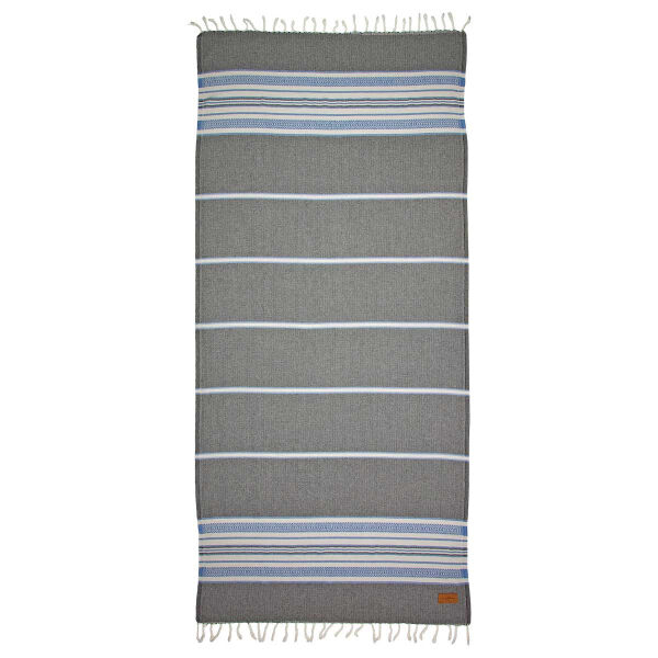 Hamamdoek Sea Me Black Blue