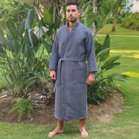 Unisex badjas
Wafel
Graphite