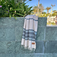 Hamamdoek
Coconut 
Beige - Petrol