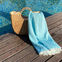 Hamamdoek
Muslin 
Turquoise