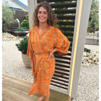 Badjas kimono dames lang
Balyy batik
 Day of Sunshine