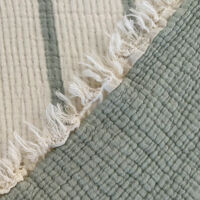 Bedsprei
Mousseline 4 laags 
Green