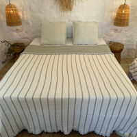 Bedsprei
Mousseline 4 laags 
Green