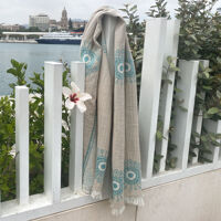 Hamamdoek saunadoek
Eye 
Beige