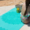 Hamam strandlaken beachtowel Zenn green 2