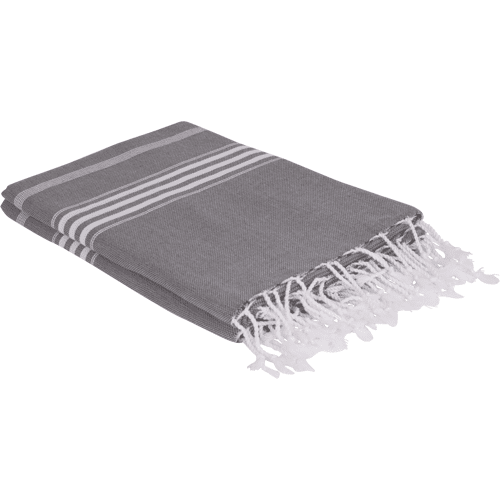 Fouta Ottomania extra lang  Donker Grijs