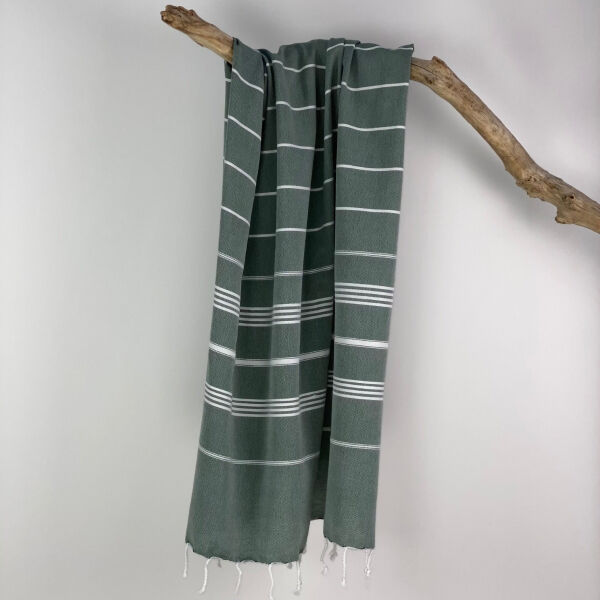 Fouta Ottomania standaard Dennegroen
