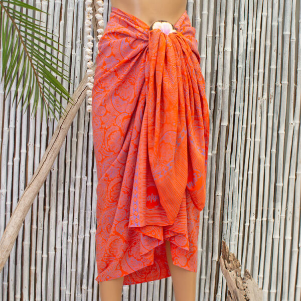 Bali batik Pareo met Gesp Vamos A la Playa