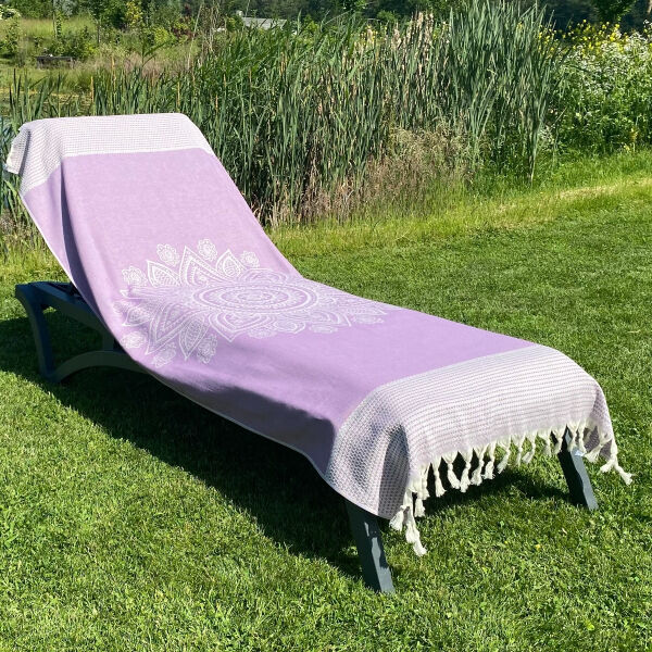 Fouta Boho Purple Orchid