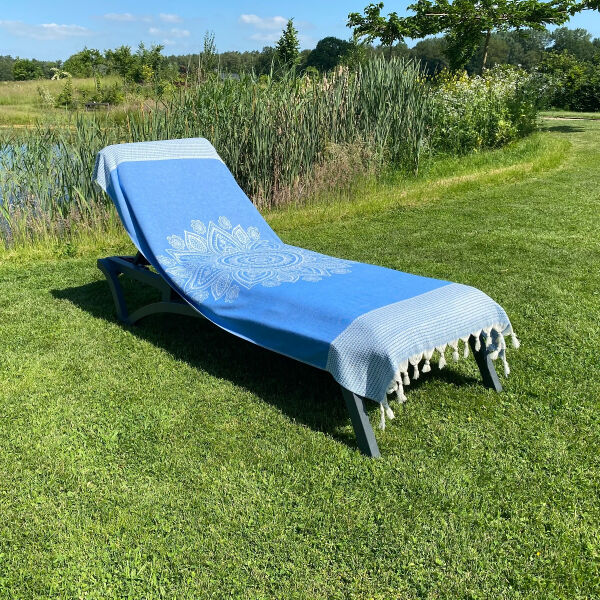 Fouta Boho Victoria Blue