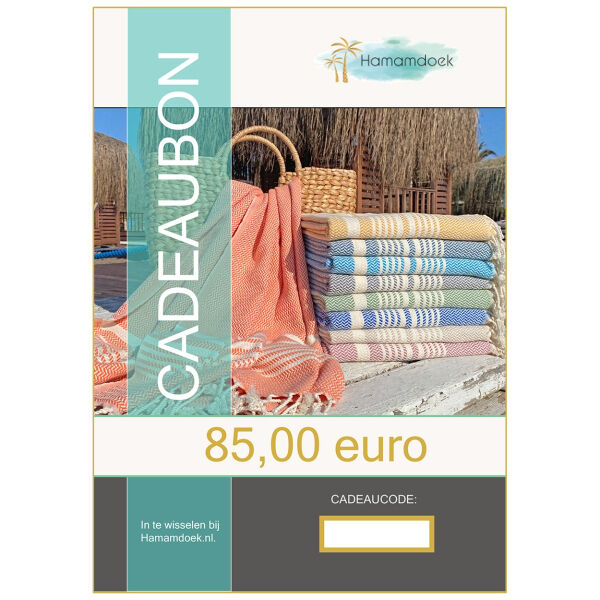 Chèque-cadeau 85,00 Euro 