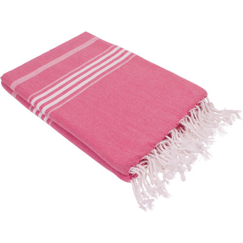 Fouta Ottomania extra lang  Robijnrood