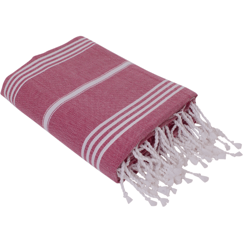 Grande serviette de hammam Ottomania XL  Cerise
