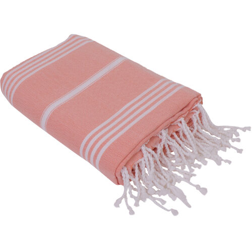 Grande serviette de hammam Ottomania XL  Donker Perzik