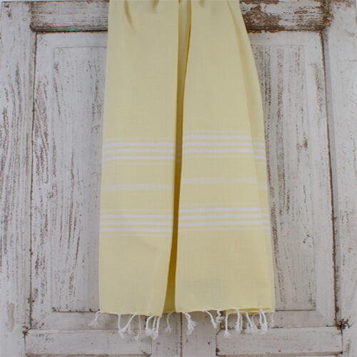 Fouta Ottomania extra lang  Geel