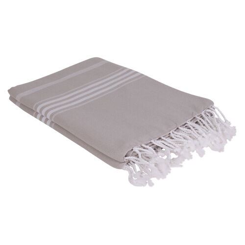 Fouta Ottomania extra lang  Grijs - Beige