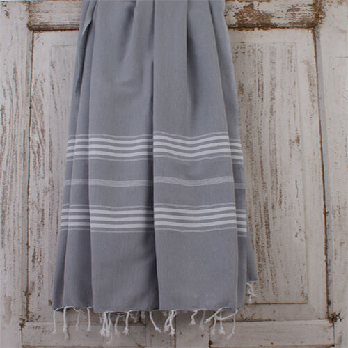 Fouta Ottomania extra lang  Grijs
