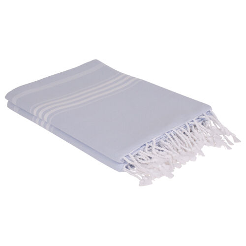 Fouta Ottomania extra lang  Licht Blauw