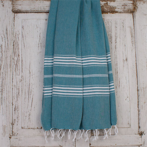 Fouta Ottomania extra lang  Petrol