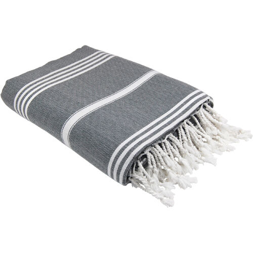 Grande serviette de hammam Ottomania XL Donker Grijs