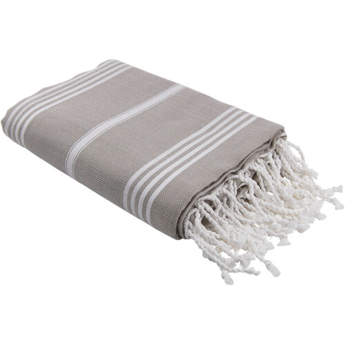 Grande serviette de hammam Ottomania XL  Grijs - Beige