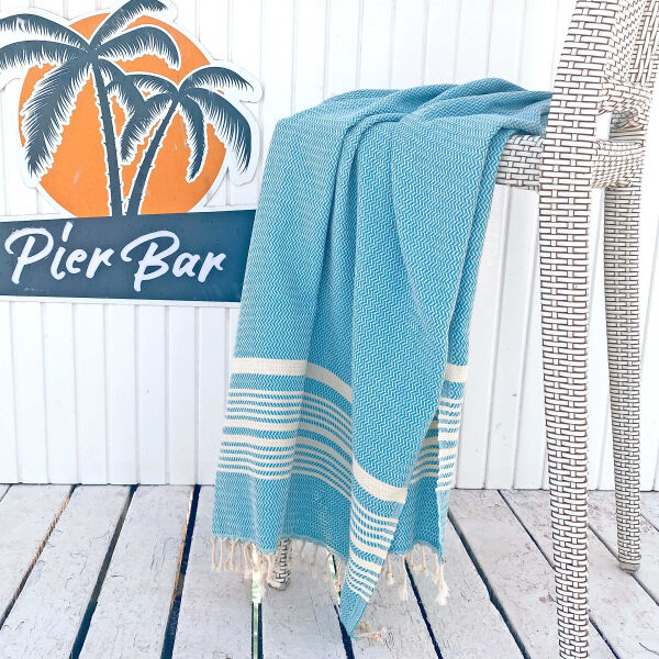 Hammamtowel Plaj Turquoise