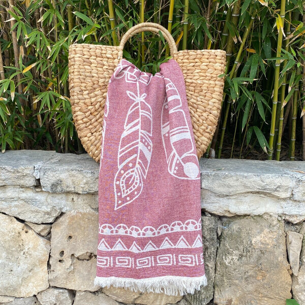 Fouta Dreamcatcher Dark Red