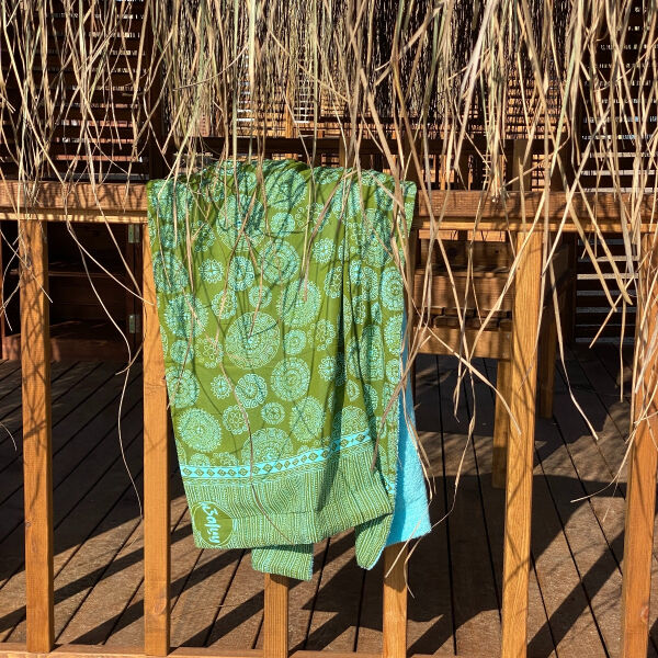 Serviette de plage Batik Aztec Turquoise