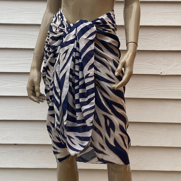 Pareo Zebra Blue-Gold