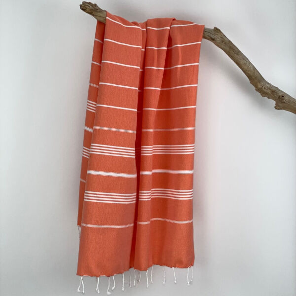 Fouta Ottomania standaard Mandarijn