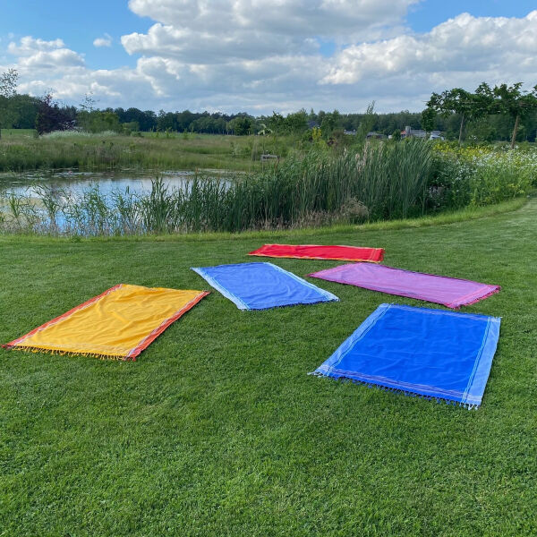 Serviette de plage Kikoy Pretty Pink 