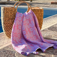 Fouta
Daisy
Lilac - Fuchsia