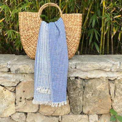 Fouta Breton  Blue