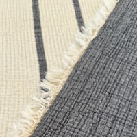 Couvre-lit 
Mousseline 4 laags 
Chic Anthracite