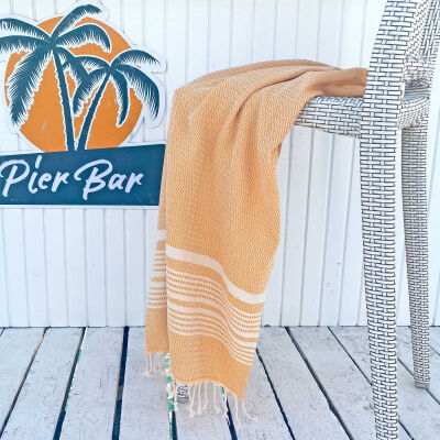 Fouta Plaj Mustard