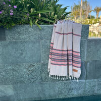 Fouta
Coconut 
Beige - Orange