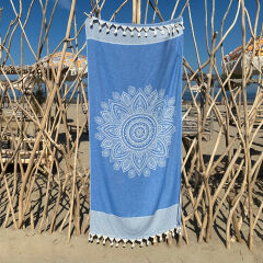 Fouta Boho Victoria Blue