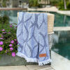 Fouta Botanic art Blue Lavender