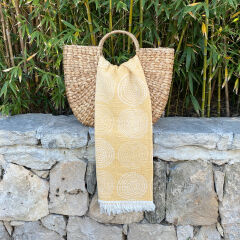 Fouta Circle Mustard